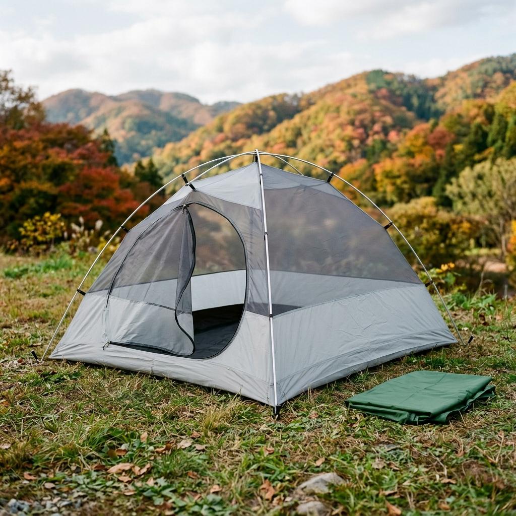 メッシュの多いインナーテント